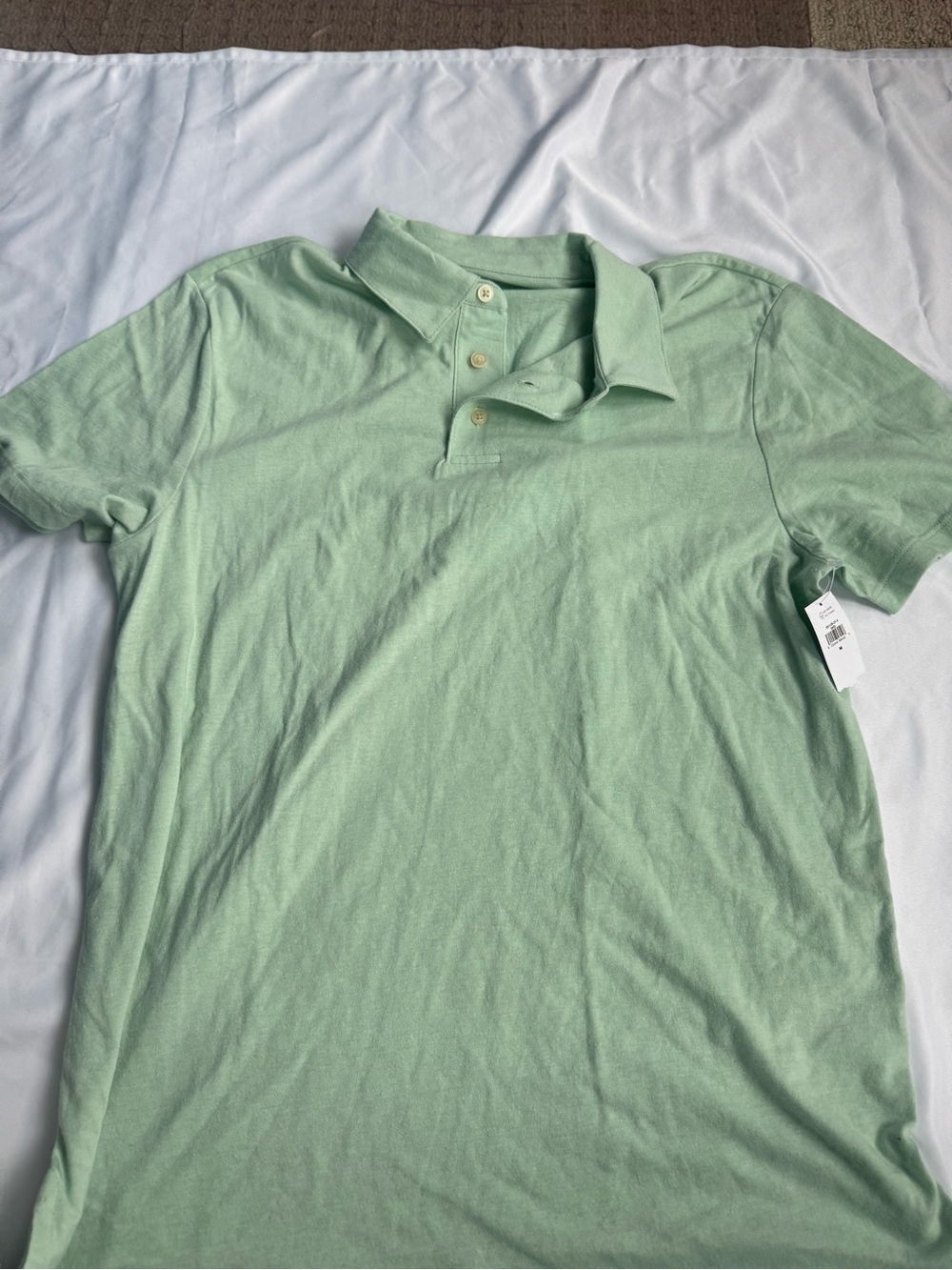 old navy mens Green Polo Shirt nwt medium